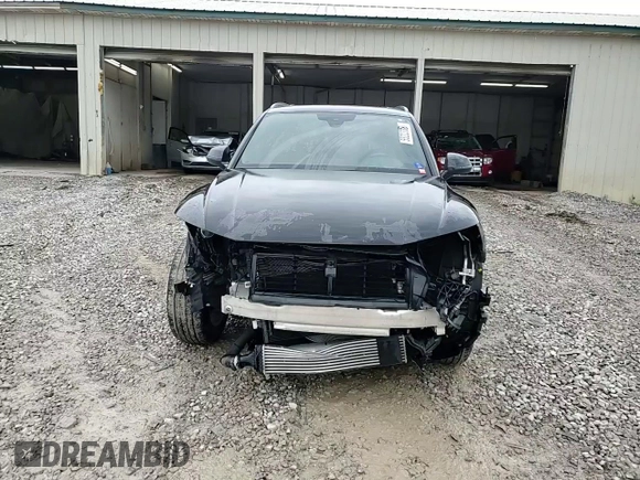 2018 Audi Q5 Premium with VIN WA1ANAFY1J2161661, listed as a Copart auction lot 55223385 with 60,554 mi miles and Salvage Title. Bid and sale history available at DreamBid. Image 15.