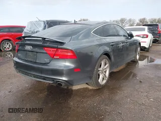 2012 Audi A7 Prestige with VIN WAU3GAFC6CN065469, listed as a IAAI auction lot 42449430 with 75,435 mi miles and . Bid and sale history available at DreamBid. Image 4.