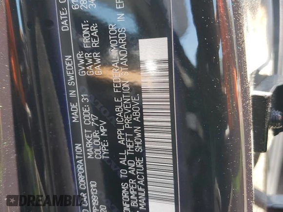 2023 Volvo XC90 Plus with VIN YV4062PN7P1991310, listed as a Copart auction lot 65170625 with 65,475 mi miles and Salvage title. Bid and sale history available at DreamBid. Image 13.