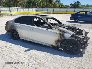 2020 BMW 3 Series 330i with VIN WBA5R1C0XLFH39066, listed as a Copart auction lot 49809935 with Not Provided miles and Non Repairable. Bid and sale history available at carsss.com. Image 4.