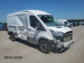 2023 Ford Transit Cargo with VIN 1FTBR1C82PKB25179, listed as a Copart auction lot 64972374 with 89,944 mi miles and Salvage Title. Bid and sale history available at DreamBid. Image 4.