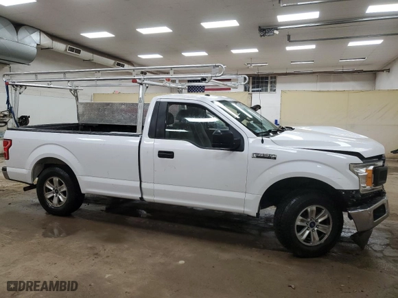 2019 Ford F-150 XL with VIN 1FTMF1CB1KKE45650, listed as a Copart auction lot 50520075 with 149,666 mi miles and Clean Title. Bid and sale history available at carsss.com. Image 4.