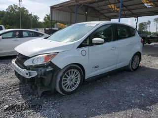 2015 Ford C-Max Energi SEL with VIN 1FADP5CU4FL115268, listed as a Copart auction lot 56919244 with 80,712 mi miles and Salvage Title. Bid and sale history available at carsss.com. Image 1.