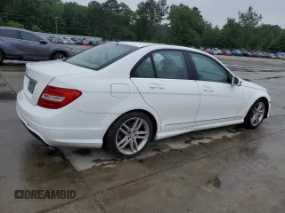 2014 Mercedes-Benz C 250 Sport with VIN WDDGF4HB3EA934865, listed as a Copart auction lot 58044965 with 127,958 mi miles and Salvage title. Bid and sale history available at DreamBid. Image 3.