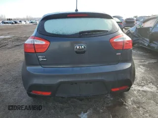 2015 Kia Rio LX with VIN KNADM5A34F6715913, listed as a Copart auction lot 46053935 with 113,123 mi miles and Clean Title. Bid and sale history available at carsss.com. Image 6.