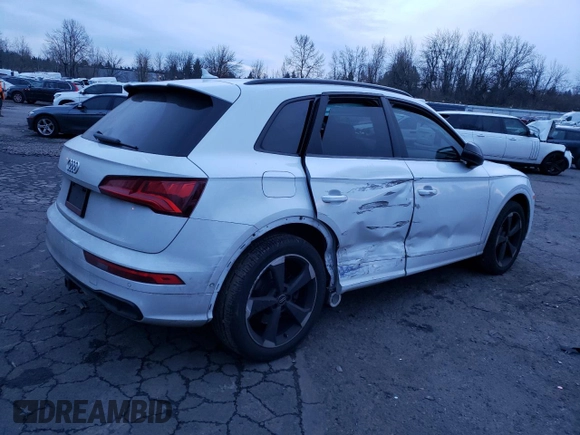2020 Audi SQ5 Prestige with VIN WA1C4AFY7L2030314, listed as a Copart auction lot 80626253 with Not Provided miles and . Bid and sale history available at DreamBid. Image 3.