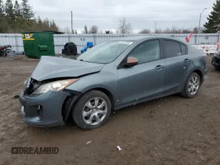 2012 Mazda 3 i Sport with VIN JM1BL1UFXC1544427, listed as a Copart auction lot 50167035 with 173,766 mi miles and Salvage Title. Bid and sale history available at DreamBid. Image 1.