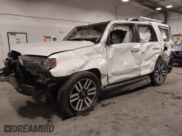 2018 Toyota 4Runner SR5 z VIN JTEBU5JR6J5534398, wystawiony jako IAAI lot #41169374 z przebiegiem 94 137 mil mil oraz . Historia ofert i sprzedaży dostępna na DreamBid. Obrazek 2.