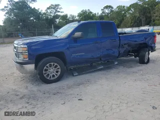 2014 Chevrolet Silverado 1500 Work Truck with VIN 1GCRCPEH9EZ303240, listed as a Copart auction lot 49000535 with 172,214 mi miles and Salvage Title. Bid and sale history available at carsss.com. Image 1.