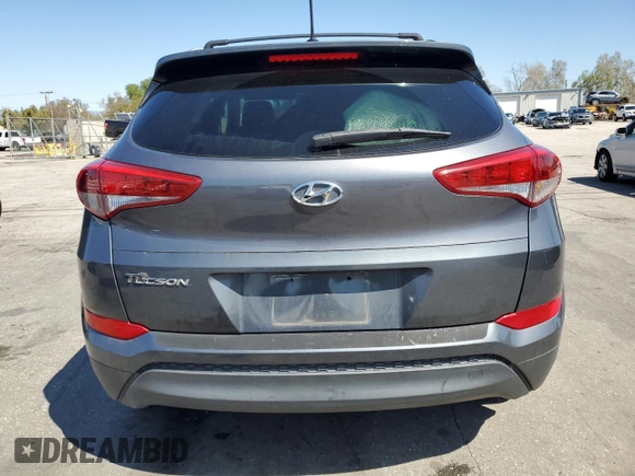 2017 Hyundai Tucson SE with VIN KM8J33A48HU350149, listed as a Copart auction lot 49643295 with 93,750 mi miles and Salvage Title. Bid and sale history available at DreamBid. Image 6.
