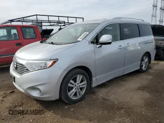 2013 Nissan Quest LE with VIN JN8AE2KP7D9069365, listed as a Copart auction lot 89340765 with 209,237 mi miles and Salvage Title. Bid and sale history available at carsss.com. Image 1.