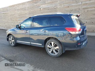 2013 Nissan Pathfinder Platinum with VIN 5N1AR2MM8DC642386, listed as a Copart auction lot 50571495 with 195,904 mi miles and Clean Title. Bid and sale history available at carsss.com. Image 2.