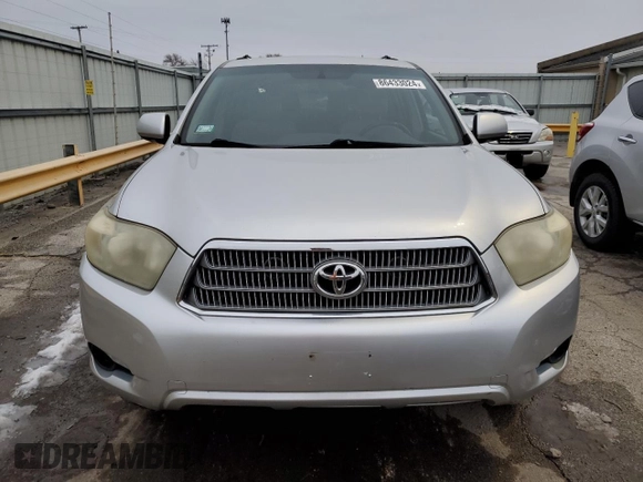 2010 Toyota Highlander Hybrid with VIN JTEBW3EH6A2044674, listed as a Copart auction lot 86433024 with 231,576 mi miles and Clean Title. Bid and sale history available at carsss.com. Image 5.