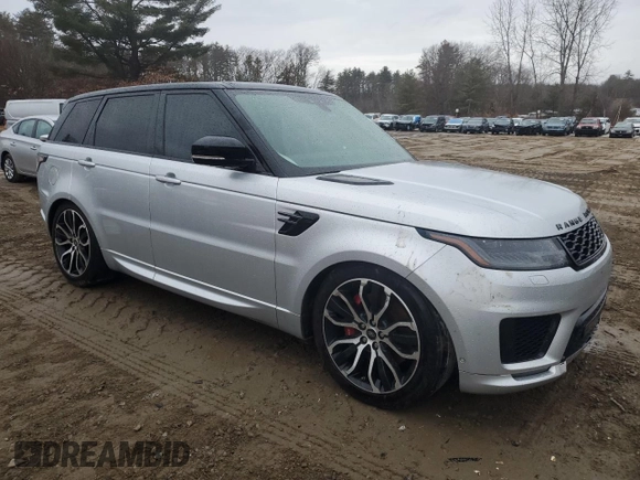 2019 Land Rover Range Rover Sport Dynamic with VIN SALWR2RE0KA857547, listed as a Copart auction lot 47996225 with 85,471 mi miles and Clean Title. Bid and sale history available at carsss.com. Image 4.