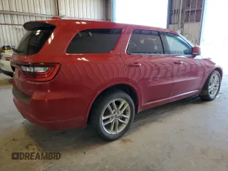 2021 Dodge Durango GT Plus with VIN 1C4RDHDGXMC715762, listed as a Copart auction lot 47802015 with 72,628 mi miles and Salvage Title. Bid and sale history available at DreamBid. Image 3.