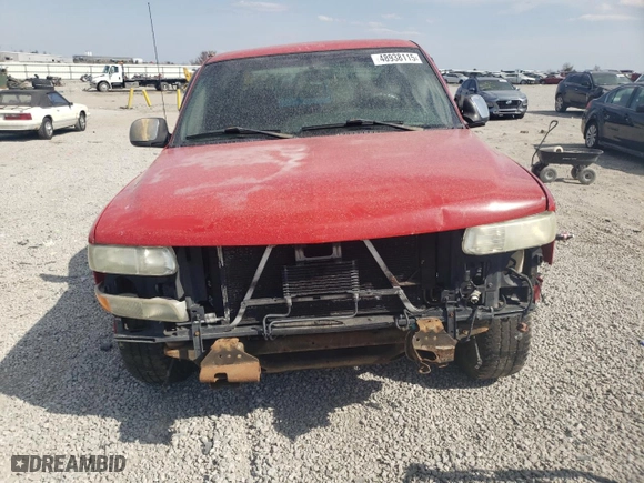 2002 Chevrolet Silverado 1500 LS with VIN 2GCEK19T521381614, listed as a Copart auction lot 48938115 with 247,846 mi miles and Salvage Title. Bid and sale history available at carsss.com. Image 5.