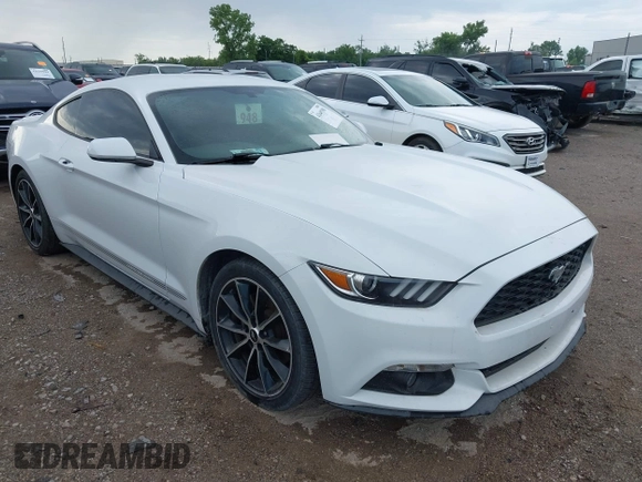 2015 Ford Mustang EcoBoost with VIN 1FA6P8TH6F5311018, listed as a IAAI auction lot 42649308 with 105,527 mi miles and . Bid and sale history available at DreamBid. Image 1.