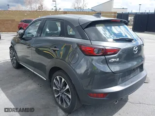2019 Mazda CX-3 Grand Touring with VIN JM1DKDD71K1445905, listed as a IAAI auction lot 41674243 with 64,949 mi miles. Bid and sale history available at carsss.com. Image 3.
