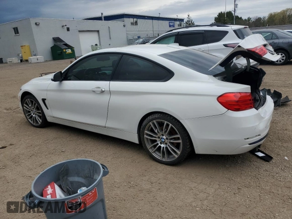 2017 BMW 4 Series 430i xDrive with VIN WBA4R9C52HK878447, listed as a Copart auction lot 52761665 with Not Provided miles and Salvage Title. Bid and sale history available at DreamBid. Image 2.