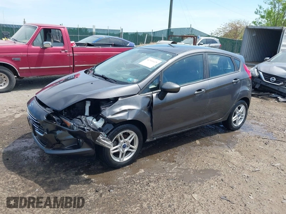 2017 Ford Fiesta SE with VIN 3FADP4EJ4HM149483, listed as a IAAI auction lot 42044428 with 75,224 mi miles. Bid and sale history available at carsss.com. Image 2.