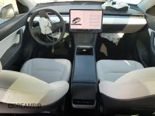 2021 Tesla Model Y Long Range with VIN 5YJYGDEE8MF271938, listed as a Copart auction lot 50961485 with 46,173 mi miles and Salvage Title. Bid and sale history available at DreamBid. Image 8.