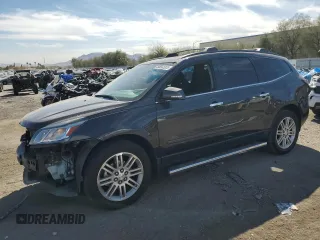 2015 Chevrolet Traverse LT with VIN 1GNKRGKD2FJ176419, listed as a Copart auction lot 50561855 with 111,822 mi miles and Salvage Title. Bid and sale history available at carsss.com. Image 1.
