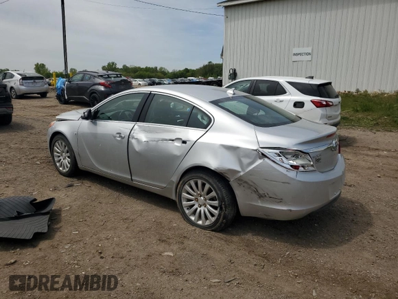 2011 Buick Regal CXL RL1 z VIN 2G4GN5EC7B9182333, wystawiony jako Copart lot #57574105 z przebiegiem 111 522 mil mil oraz Czysty tytuł • Clean title. Historia ofert i sprzedaży dostępna na DreamBid. Obrazek 2.
