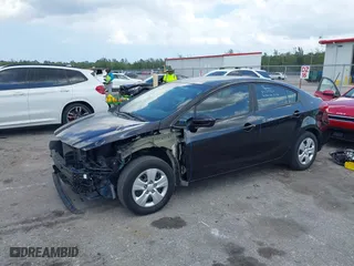 2018 Kia Forte LX with VIN 3KPFK4A78JE227114, listed as a IAAI auction lot 41977992 with 63,327 mi miles. Bid and sale history available at carsss.com. Image 2.