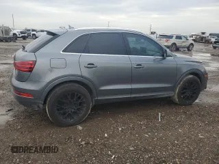 2015 Audi Q3 2.0T Premium Plus with VIN WA1EFCFS8FR000535, listed as a Copart auction lot 50713485 with 75,908 mi miles and Salvage Title. Bid and sale history available at carsss.com. Image 3.