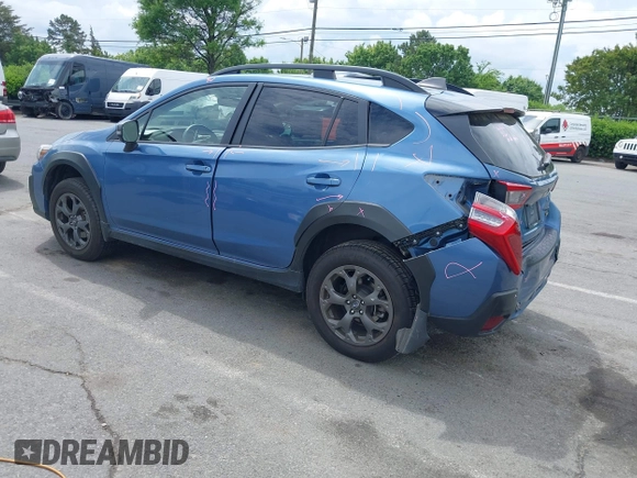 2022 Subaru Crosstrek Special Sports with VIN JF2GTHSC9NH265506, listed as a IAAI auction lot 42102290 with 17,091 mi miles and . Bid and sale history available at DreamBid. Image 3.