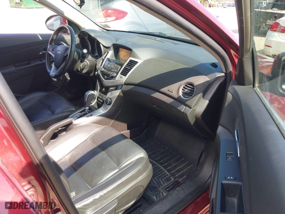 2015 Chevrolet Cruze LT with VIN 1G1PE5SB6F7275893, listed as a IAAI auction lot 42105478 with 144,037 mi miles. Bid and sale history available at carsss.com. Image 5.