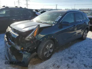2022 Kia Niro LXS with VIN KNDCB3LC9N5535207, listed as a Copart auction lot 87891585 with 44,825 mi miles and Salvage Title. Bid and sale history available at carsss.com. Image 1.