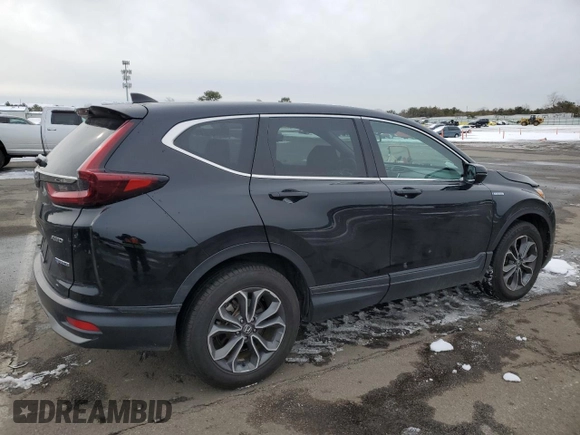 2022 Honda CR-V EX-L with VIN 5J6RT6H82NL022268, listed as a Copart auction lot 43535595 with 159,251 mi miles and Salvage Title. Bid and sale history available at DreamBid. Image 3.