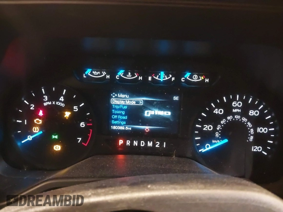 2015 Ford F-150 XLT with VIN 1FTEX1EP1FFD12282, listed as a IAAI auction lot 41743075 with 180,389 mi miles. Bid and sale history available at carsss.com. Image 7.