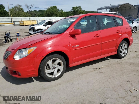 2006 Pontiac Vibe GT with VIN 5Y2SN65L76Z448997, listed as a Copart auction lot 57897854 with 131,498 mi miles and Salvage Title. Bid and sale history available at carsss.com. Image 1.