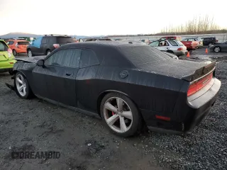 2010 Dodge Challenger SRT-8 with VIN 2B3CJ7DW8AH104011, listed as a Copart auction lot 87216334 with 55,519 mi miles and Salvage title. Bid and sale history available at DreamBid. Image 2.