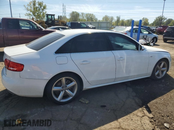 2012 Audi A4 Premium Plus с VIN WAUHFAFL7CA112573, выставлен на аукционе Copart как лот 74479334 с пробегом Не указан миль и Чистый • Clean title. История ставок и продаж доступна на DreamBid. Изображение 3.