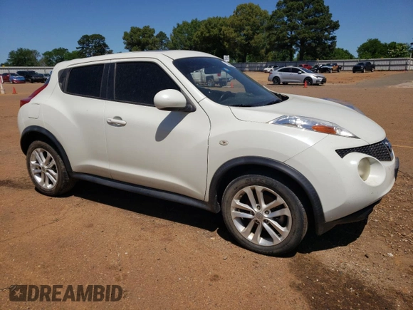 2012 Nissan Juke SL with VIN JN8AF5MR2CT109527, listed as a Copart auction lot 53889895 with 89,885 mi miles and Salvage Title. Bid and sale history available at DreamBid. Image 4.