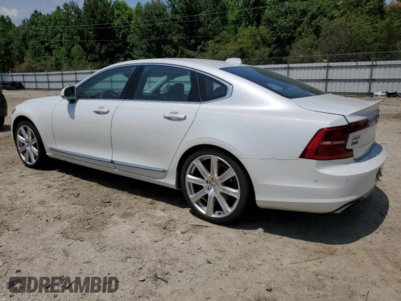 2017 Volvo S90 Inscription с VIN YV1A22ML1H1008574, выставлен на аукционе Copart как лот 57161975 с пробегом 65 414 миль миль и Списание • Salvage title. История ставок и продаж доступна на DreamBid. Изображение 2.