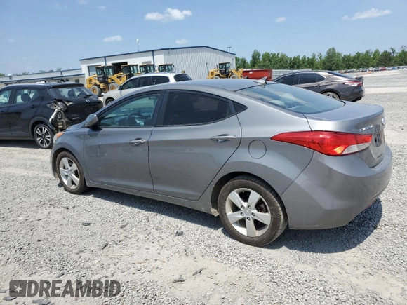 2013 Hyundai Elantra GLS z VIN 5NPDH4AE3DH313046, wystawiony jako Copart lot #55253705 z przebiegiem Nie podano mil oraz Szkoda całkowita • Salvage title. Historia ofert i sprzedaży dostępna na DreamBid. Obrazek 2.