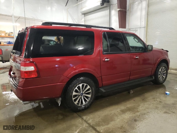 2016 Ford Expedition EL XLT with VIN 1FMJK1JT5GEF44726, listed as a Copart auction lot 89354275 with 121,819 mi miles and Salvage Title. Bid and sale history available at carsss.com. Image 3.