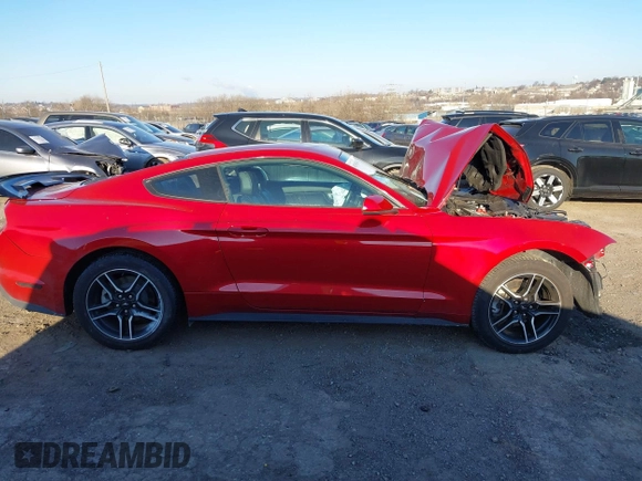 2023 Ford Mustang EcoBoost with VIN 1FA6P8TH0P5113505, listed as a IAAI auction lot 41330154 with 13,456 mi miles. Bid and sale history available at carsss.com. Image 14.