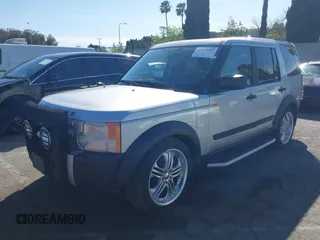2005 Land Rover LR3 SE with VIN SALAA25495A301854, listed as a IAAI auction lot 41839807 with 79,263 mi miles. Bid and sale history available at carsss.com. Image 2.