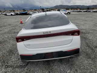 2024 Kia K5 LXS with VIN 5XXG14J20RG260185, listed as a Copart auction lot 48746065 with 21,842 mi miles and Salvage Title. Bid and sale history available at carsss.com. Image 6.