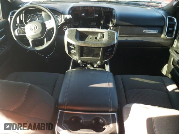 2021 Ram 2500 Big Horn with VIN 3C6UR5DL1MG581624, listed as a Copart auction lot 79247974 with 50,828 mi miles and Salvage title. Bid and sale history available at DreamBid. Image 8.