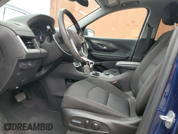 2022 GMC Terrain SLE with VIN 3GKALMEV1NL203016, listed as a Copart auction lot 57675265 with 57,471 mi miles and Salvage title. Bid and sale history available at DreamBid. Image 7.