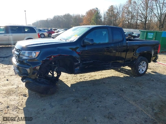 2022 Chevrolet Colorado 2WD LT with VIN 1GCHSCEA2N1151410, listed as a IAAI auction lot 41151036 with 32,260 mi miles. Bid and sale history available at carsss.com. Image 6.
