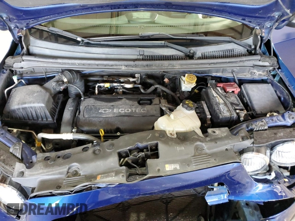 2014 Chevrolet Sonic LT with VIN 1G1JC5SHXE4171858, listed as a Copart auction lot 51755405 with 108,004 mi miles and Salvage Title. Bid and sale history available at DreamBid. Image 13.