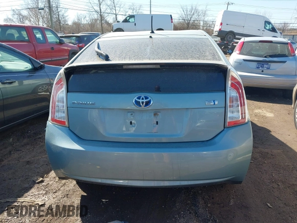 2013 Toyota Prius One with VIN JTDKN3DUXD1693295, listed as a IAAI auction lot 41768901 with 152,620 mi miles. Bid and sale history available at carsss.com. Image 17.
