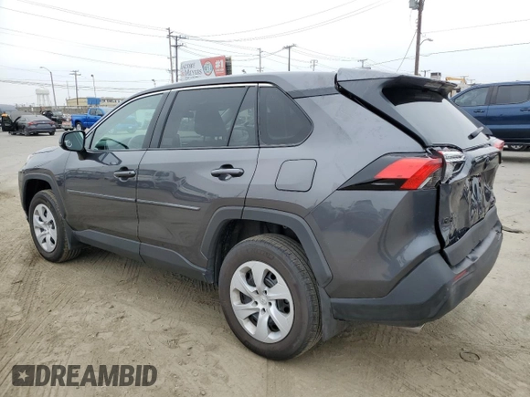 2024 Toyota RAV4 LE with VIN 2T3F1RFV2RW489895, listed as a Copart auction lot 62606225 with 5,194 mi miles and Salvage title. Bid and sale history available at DreamBid. Image 2.